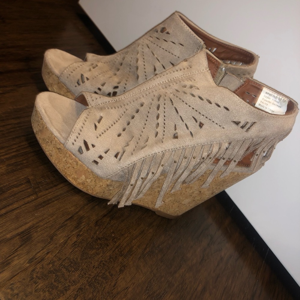 Wedge heel sandals